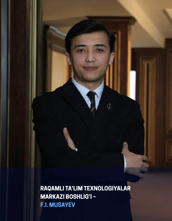Raqamli texnologiyalar markazi boshlig'i