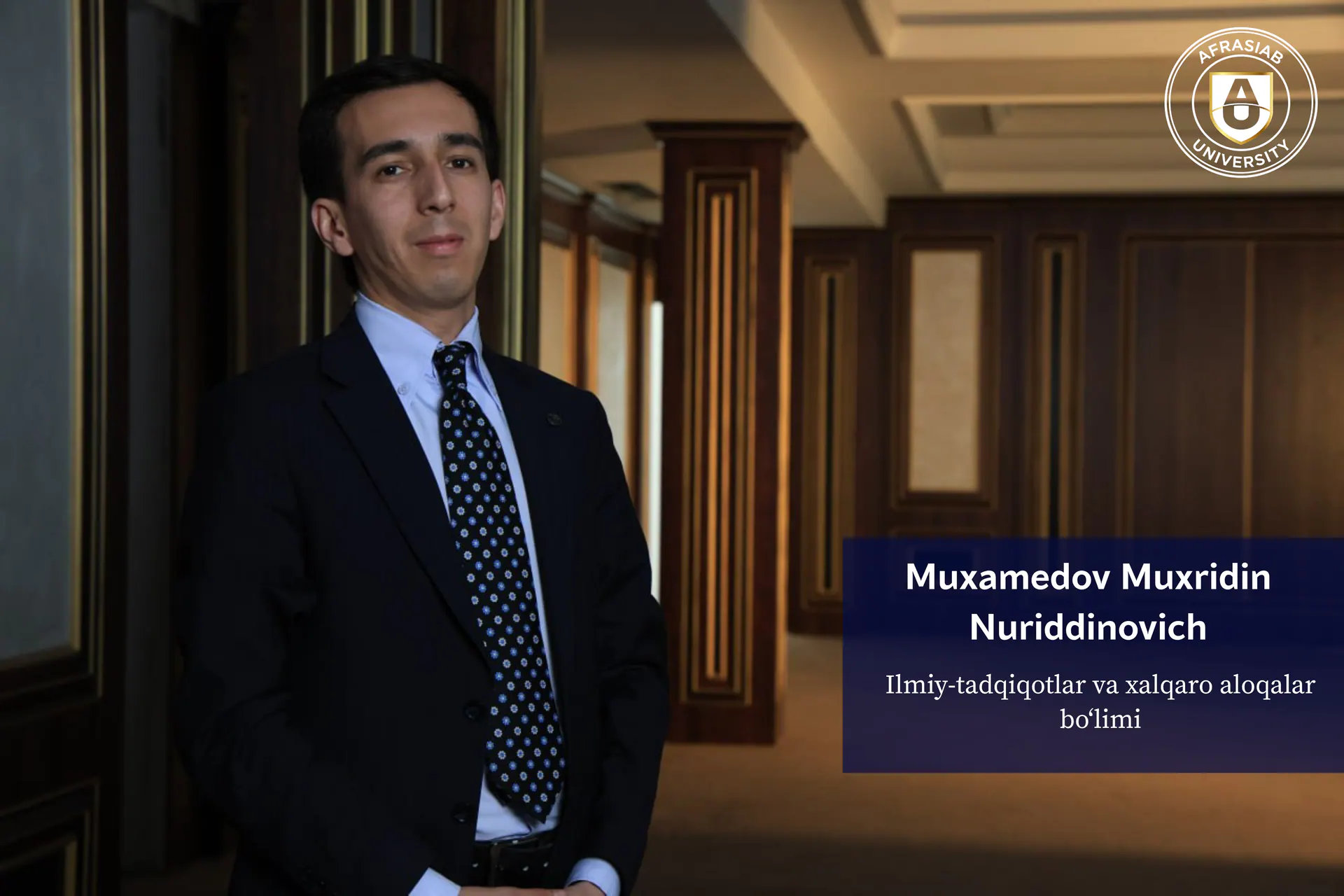 Head of the Research and International Relations Department