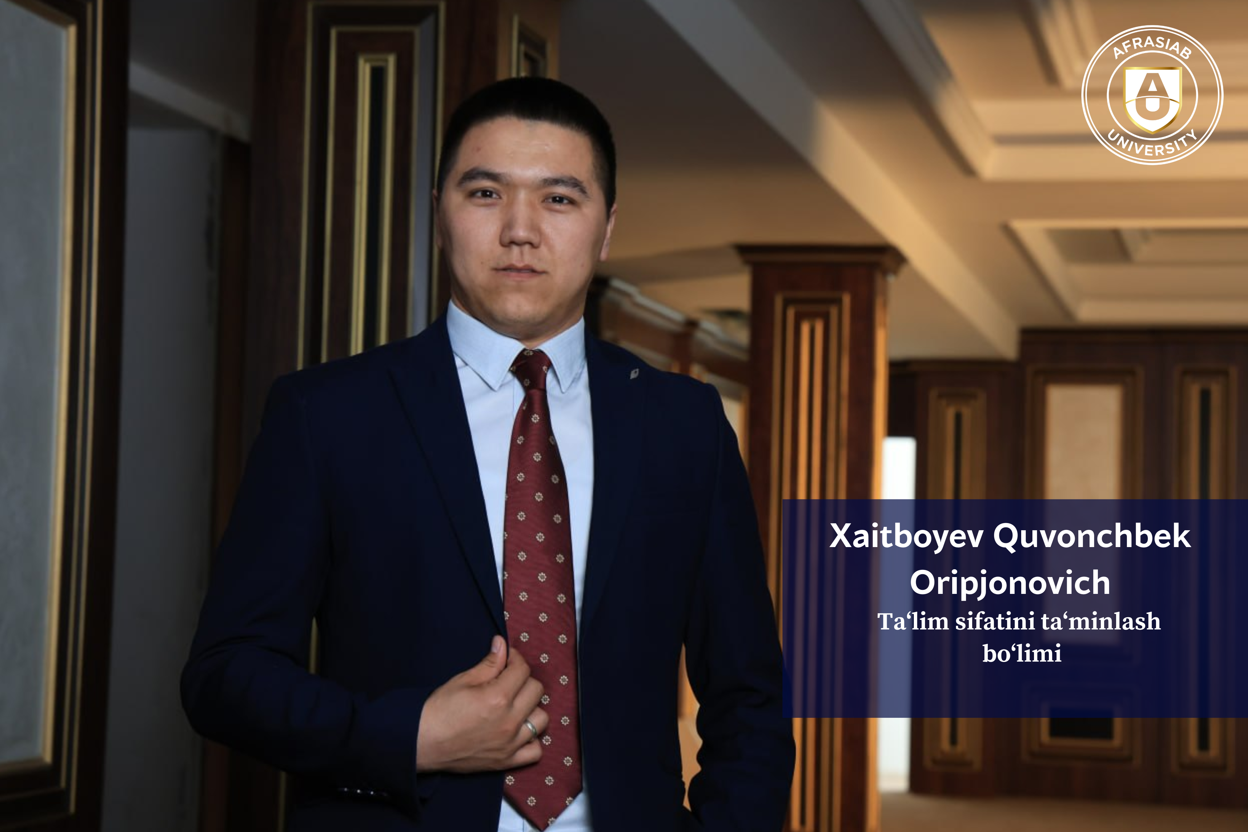 Ta‘lim sifatini ta‘minlash bo‘limi boshlig'i
